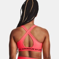 Under Armour Womens Armour Mid Crossback Sports Bra Γυναικείο Μπουστάκι - 1361034-629
