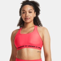 Under Armour Womens Armour Mid Crossback Sports Bra Γυναικείο Μπουστάκι - 1361034-629