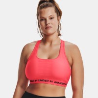 Under Armour Womens Armour Mid Crossback Sports Bra Γυναικείο Μπουστάκι - 1361034-629