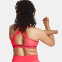 Under Armour Womens Armour Mid Crossback Sports Bra Γυναικείο Μπουστάκι - 1361034-629