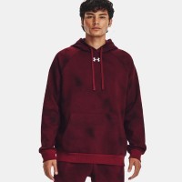 Under Armour Ανδρική Φούτερ με κουκούλα Mens UA Rival Fleece Printed Hoodie  - 1379759-600