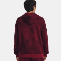 Under Armour Ανδρική Φούτερ με κουκούλα Mens UA Rival Fleece Printed Hoodie  - 1379759-600