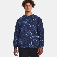 Under Armour Ανδρική Μακρυμάνικη Μπλούζα Mens Project Rock Rival Fleece Crew - 1380119-410