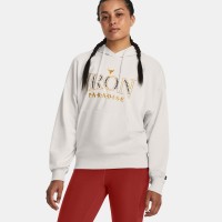 Under Armour Γυναικείεα μακρυμάνικη μπλούζα φούτερ Womens Project Rock Everyday Terry Hoodie - 1380186-114