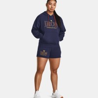 Under Armour Γυναικείεα μακρυμάνικη μπλούζα φούτερ Womens Project Rock Everyday Terry Hoodie - 1380186-410
