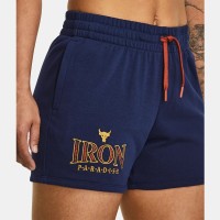 Under Armour Γυναικείο Σορτσάκι Womens Project Rock Everyday Terry Shorts - 1380189-410
