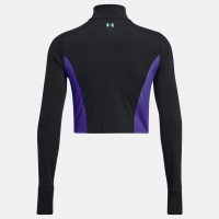 Under Armour Γυναικεία Κοντή Μπλούζα με μακρυ μανίκι Womens Project Rock Lets Go Crop Full-Zip - 1380194-001