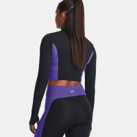 Under Armour Γυναικεία Κοντή Μπλούζα με μακρυ μανίκι Womens Project Rock Lets Go Crop Full-Zip - 1380194-001