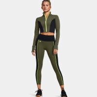 Under Armour Γυναικεία Κοντή Μπλούζα με μακρυ μανίκι Womens Project Rock Lets Go Crop Full-Zip - 1380194-390