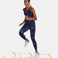 Under Armour Γυναικείο Μπουστάκι T-Womens Project Rock Lets Go Crossover Printed Top - 1380858-410