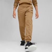 Puma Εφηβικό αθλητικό παντελόνι φόρμα Essentials Logo Youth Pants - 586973-86