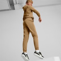 Puma Εφηβικό αθλητικό παντελόνι φόρμα Essentials Logo Youth Pants - 586973-86