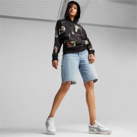 PUMA Γυναικεία μακρυμάνικη μπλούζα φούτερ Classics Brand Love Womens Hoodie - 621385-01