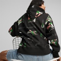 PUMA Γυναικεία μακρυμάνικη μπλούζα φούτερ Classics Brand Love Womens Hoodie - 621385-01