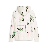 PUMA Γυναικεία μακρυμάνικη μπλούζα φούτερ Classics Brand Love Womens Hoodie - 621385-65