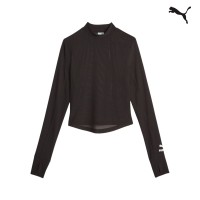 PUMA Γυναικεία μακρυμάνικη μπλούζα με ψηλό λαιμό DARE TO Womens Long Sleeve Mock Neck Tee - 621429-01