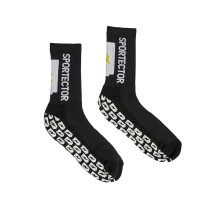 Sportector Αθλητικές Grip Κάλτσες Μαύρες