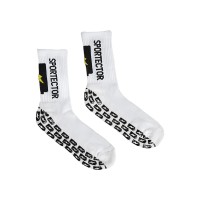 Sportector Αθλητικές Grip Κάλτσες Λευκές