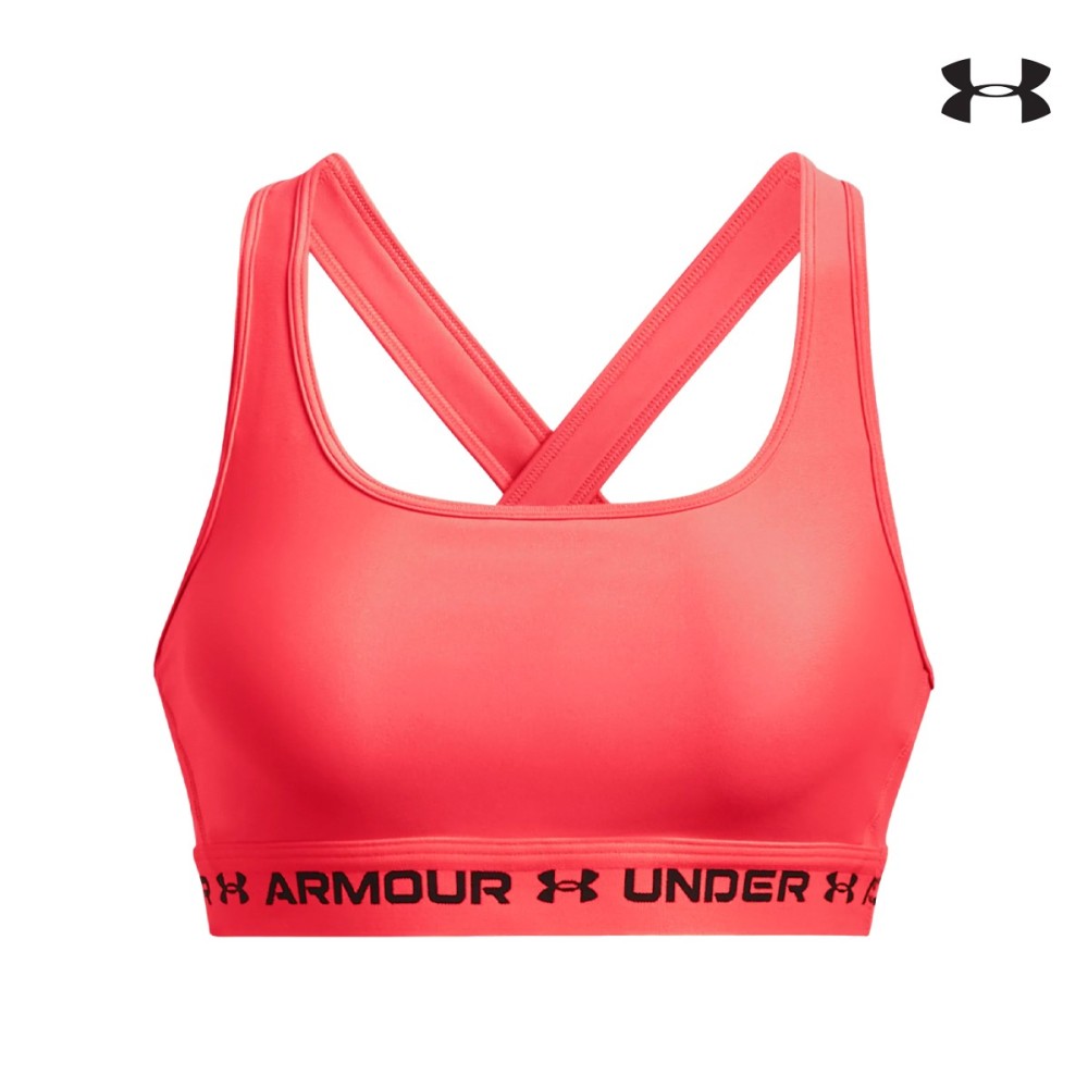 Under Armour Womens Armour Mid Crossback Sports Bra Γυναικείο Μπουστάκι - 1361034-629