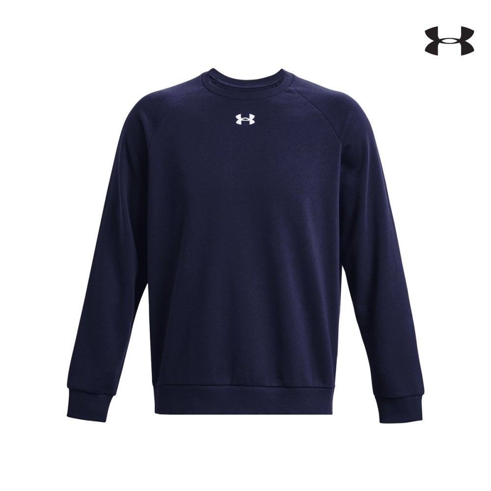Under Armour Ανδρική Μακρυμάνικη Μπλούζα Men's UA Rival Fleece Crew - 1379755-410
