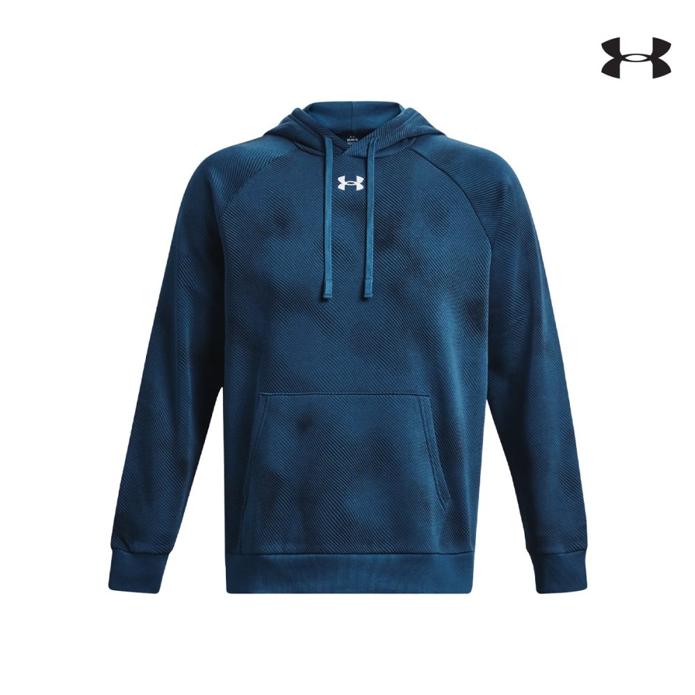 Under Armour Ανδρική Φούτερ με κουκούλα Men's UA Rival Fleece Printed Hoodie  - 1379759-426