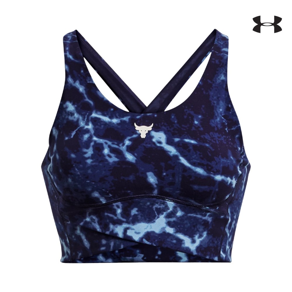 Under Armour Γυναικείο Μπουστάκι T-Womens Project Rock Lets Go Crossover Printed Top - 1380858-410