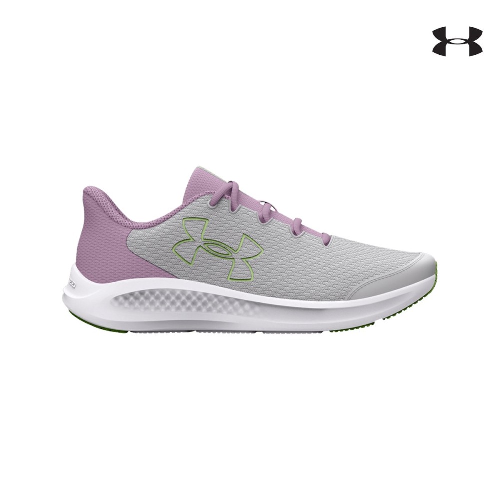 Under Armour Εφηβικό παπούτσι τρεξίματος Girls Grade School UA Charged Pursuit 3 Big Logo Running Shoes - 3026713-100