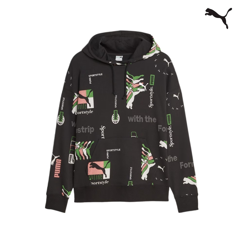 PUMA Γυναικεία μακρυμάνικη μπλούζα φούτερ Classics Brand Love Womens Hoodie - 621385-01