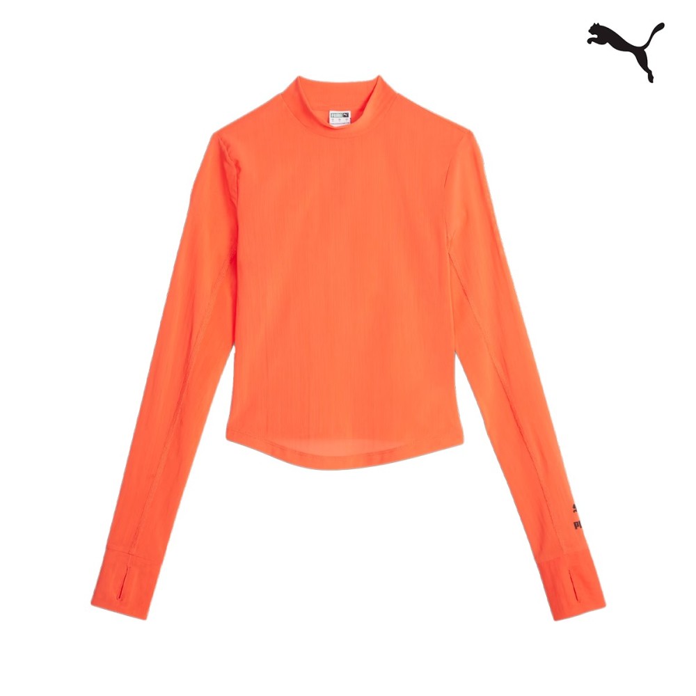PUMA Γυναικεία μακρυμάνικη μπλούζα με ψηλό λαιμό DARE TO Women's Long Sleeve Mock Neck Tee - 621429-60