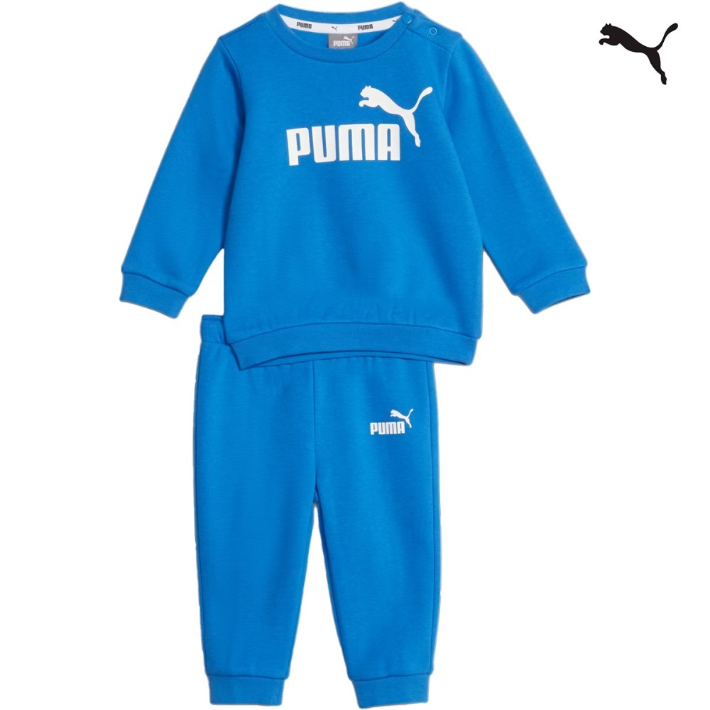 PUMA Βρεφικό Σετ Essentials Minicats Crew Neck Babies Jogger Suit - 846141-48