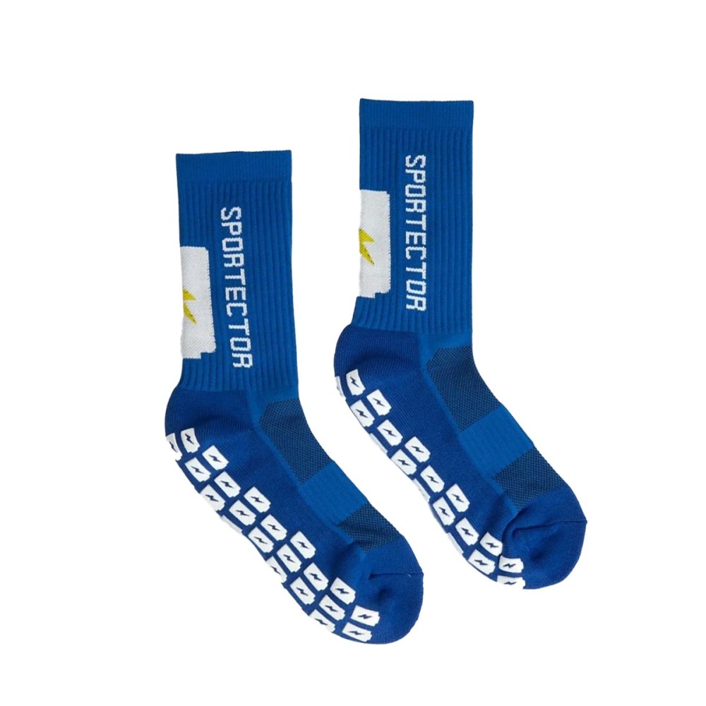 Sportector Αθλητικές Grip Κάλτσες Μπλε
