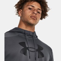 Under Armour Ανδρική Μπλούζα φούτερ με κουκούλα Mens Armour Fleece® Big Logo Hoodie - 1379743-012