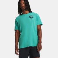 Under Armour Ανδρική κοντομάνικη μπλούζα Mens Project Rock Night Crew Short Sleeve - 1379751-369
