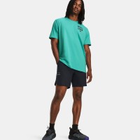 Under Armour Ανδρική κοντομάνικη μπλούζα Mens Project Rock Night Crew Short Sleeve - 1379751-369