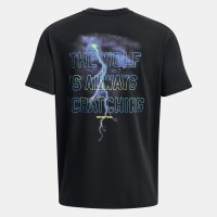 Under Armour Ανδρική κοντομάνικη μπλούζα Mens Project Rock Wolf Heavyweight Short Sleeve - 1379752-001