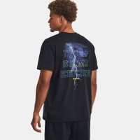 Under Armour Ανδρική κοντομάνικη μπλούζα Mens Project Rock Wolf Heavyweight Short Sleeve - 1379752-001