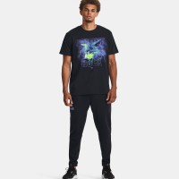 Under Armour Ανδρική κοντομάνικη μπλούζα Mens Project Rock Wolf Heavyweight Short Sleeve - 1379752-001