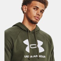 Under Armour Ανδρική Φούτερ με κουκούλα Mens UA Rival Fleece Logo Hoodie - 1379758-390