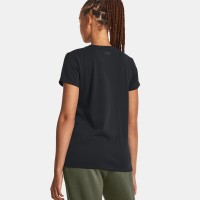 Under Armour Γυναικείο T-shirt Womens Project Rock Night Shift Heavyweight Short Sleeve - 1380765-001