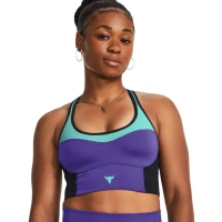 Under Armour Γυναικείο Μπουστάκι Womens Project Rock Infinity Mid Longline Lets Go Bra  - 1380191-523