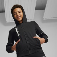 PUMA Παιδική ζακέτα με κουκούλα JR Active Sports Full-Zip Hoodie - 670075-01