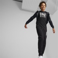 PUMA Παιδική ζακέτα με κουκούλα JR Active Sports Full-Zip Hoodie - 670075-01