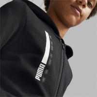 PUMA Παιδική ζακέτα με κουκούλα JR Active Sports Full-Zip Hoodie - 670075-01
