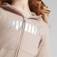 PUMA Παιδική μπλούζα φούτερ με κουκούλα Essentials+ Logo Full-Zip Hoodie Kids - 672113-47
