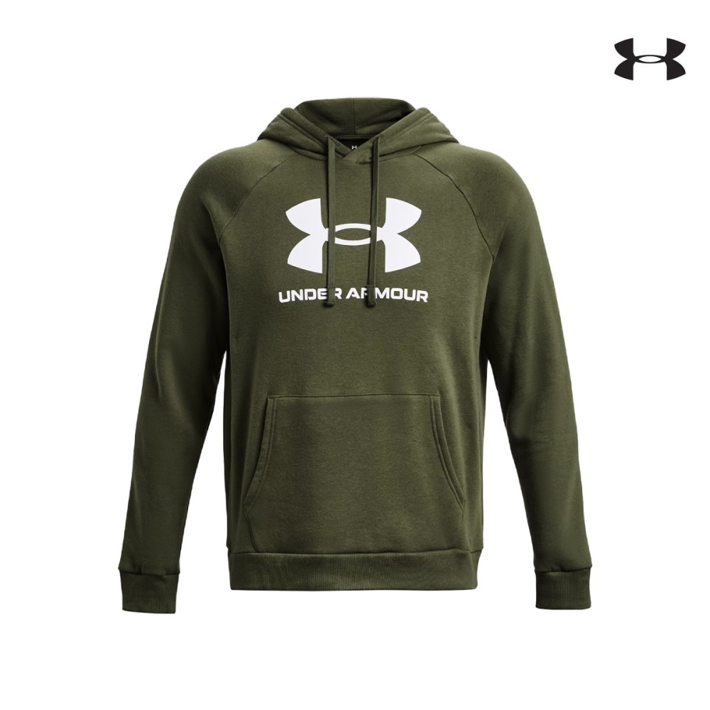 Under Armour Ανδρική Φούτερ με κουκούλα Mens UA Rival Fleece Logo Hoodie - 1379758-390
