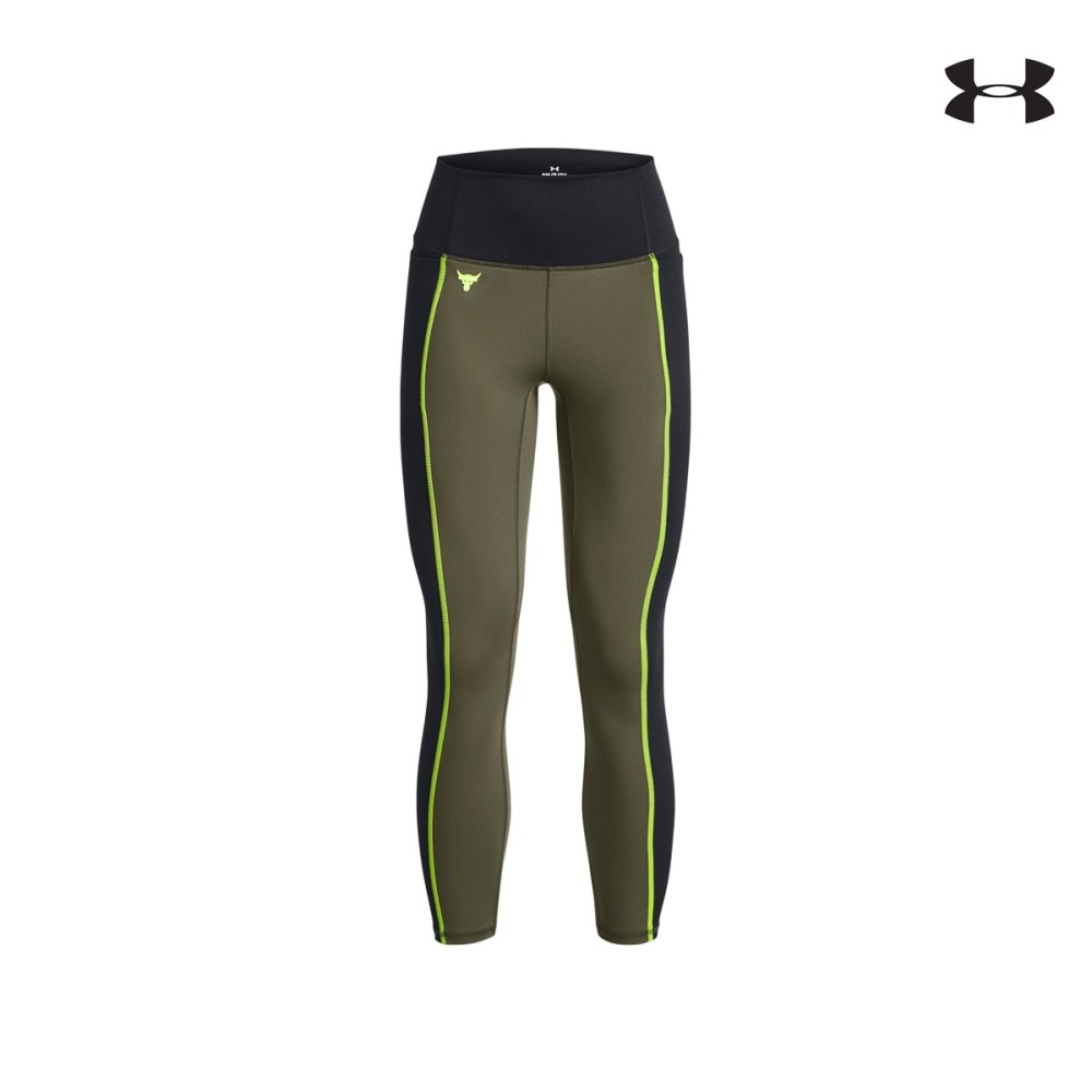 Under Armour Γυναικείο παντελόνι κολάν Womens Project Rock Lets Go Colorblock Ankle Leggings - 1380192-390