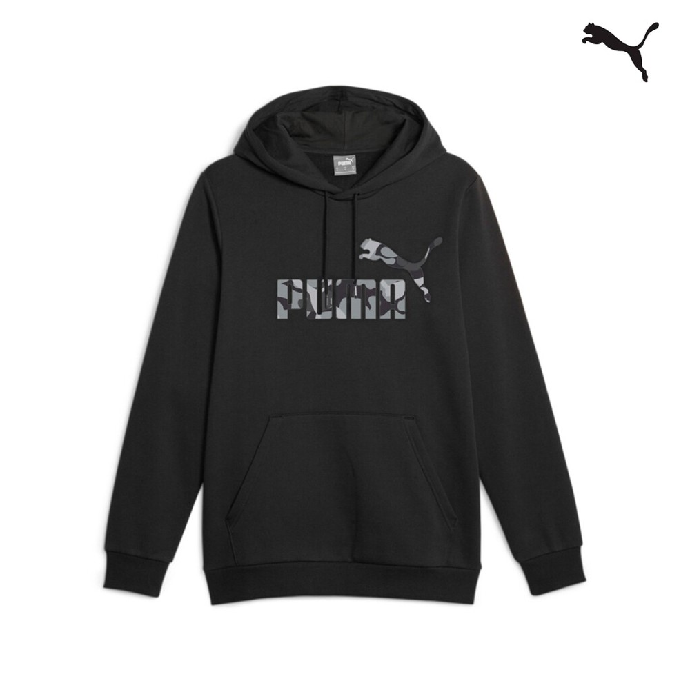 Puma Ανδρική μπλούζα φούτερ ESS+ CAMO Graphic Hoodie - 675946-01