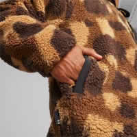 Puma Ανδρικό Μπουφάν Downtown Mens Sherpa Jacket - 621677-01