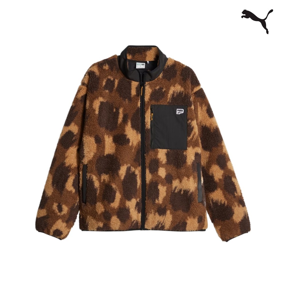Puma Ανδρικό Μπουφάν Downtown Mens Sherpa Jacket - 621677-01