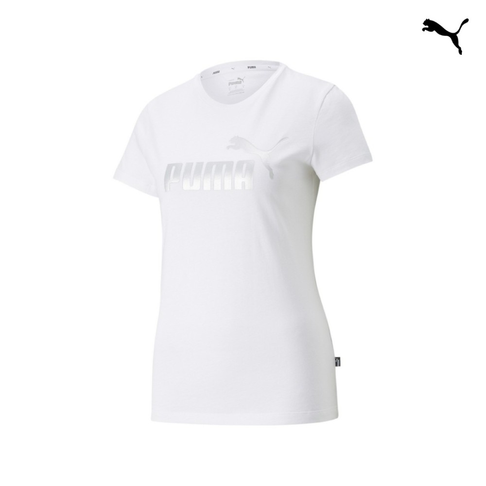 ESS+ Metallic Logo Tee